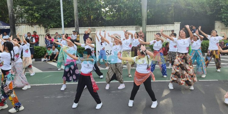 Flashmob Seru di Bundaran HI, Gaet Perhatian Masyarakat untuk Nusantara Fair 2024