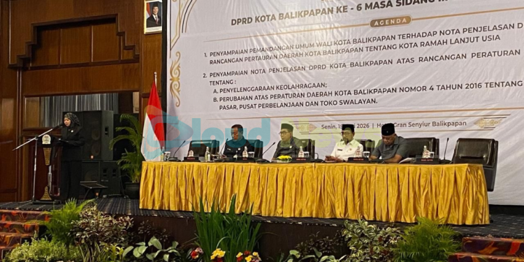 Rapat Paripurna DPRD Balikpapan dalam Masa Sidang III Tahun Sidang 2025/2026.